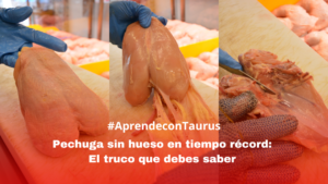 COMO DESHUESAR UNA PECHUGA DE POLLO CON CARNES TAURUS